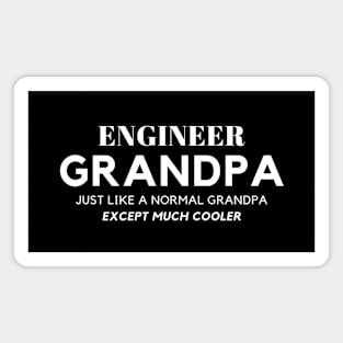 Engineer Grandpa Magnet